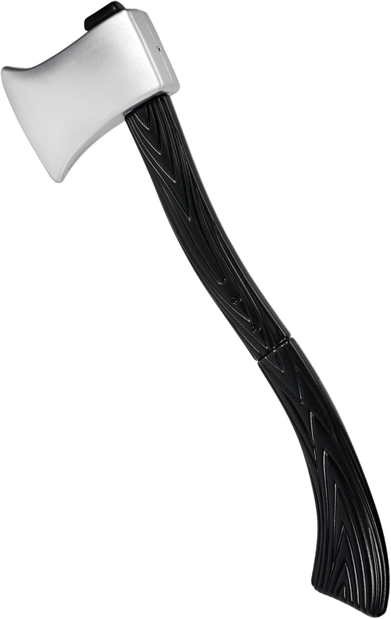 DAYSTART Fake Axe Prop for Adults Costume Accessory, Lumberjack Cosplay Axe with Detachable Handle - Image 2